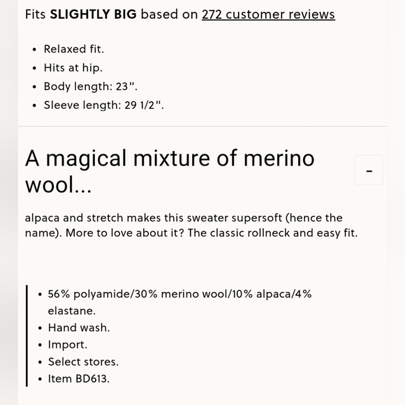 Rollneck Sweater in Super Soft Yarn Heather Camel size Small EUC - Picture 9 of 9